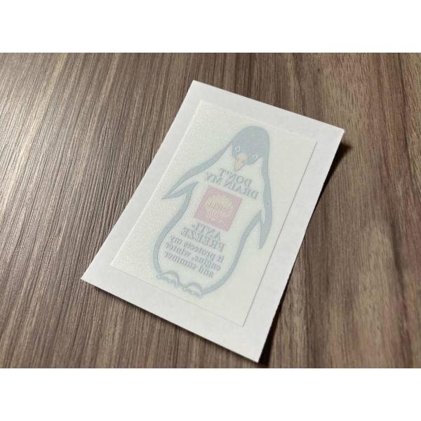 SHELL OIL シェル オイル ペンギン ステッカー 窓用