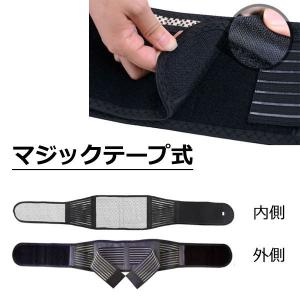 腰痛ベルト 磁気 腰サポーター コルセット 二...の詳細画像2
