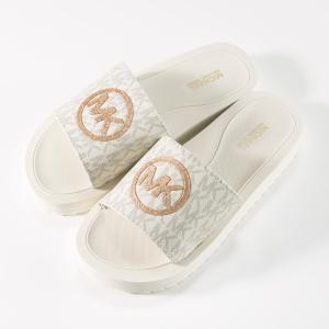 マイケルコース MICHAEL KORS サンダル Eli Stacker Monogram MK100414ギフトラッピング無料