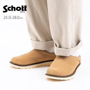 Schott N.Y.C（ショット） Schott メンズ サボサンダル レザークロッグ