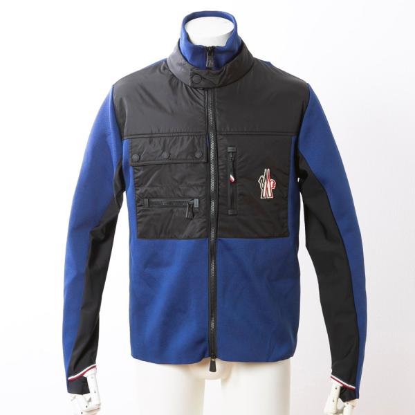 モンクレール MONCLER メンズトップス GRENOBLE異素材MIX前ZIP 9B000.07...