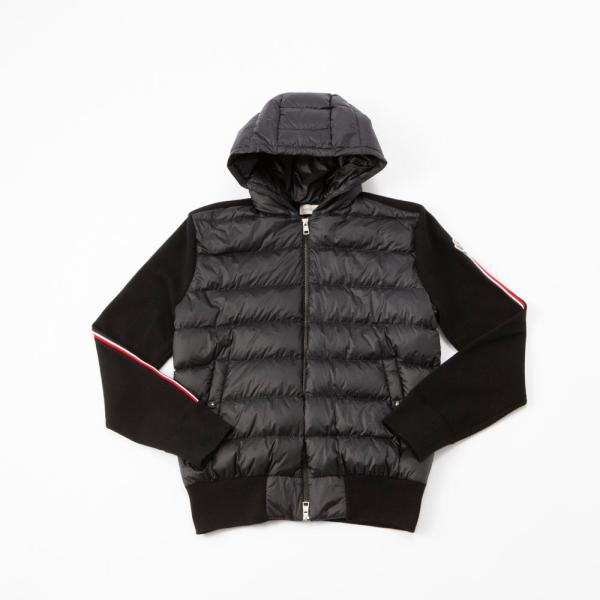 モンクレール MONCLER メンズアウター 袖ニット 身頃ダウン フード付き 9B000.08.M...