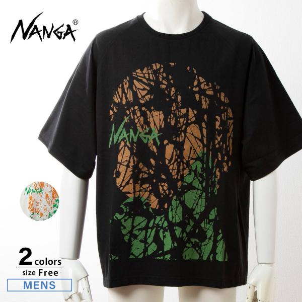 ナンガ NANGA メンズトップス ECO HYBRID SHINING THROUGH LOOSE...