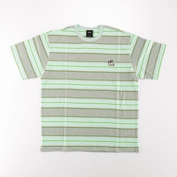 ハフ メンズトップス Tシャツ VERNON S/S RELAXED KNIT KN00484　フィ...