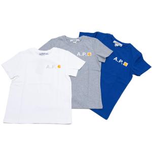 アー・ペー・セー A.P.C. レディーストップス 胸大文字ロゴ半袖Tシャツ COECZ/F26889/01　フィットハウス｜fithouse