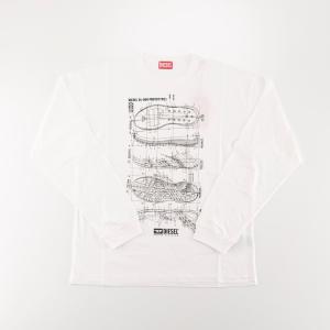 DIESEL ディーゼル レディーストップス オーバルDロゴ クルー
