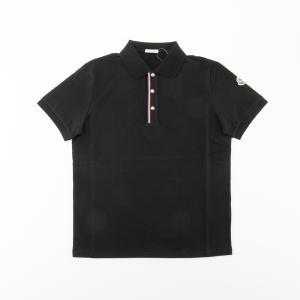 MONCLER（モンクレール） 鹿の子 ポロシャツ 8A00019 999ブラック
