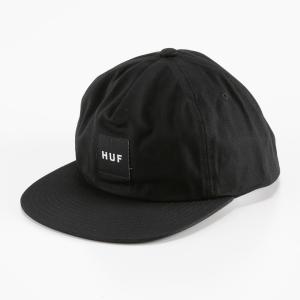 ハフ HUF 帽子 HUF SET BOX SNAPBACK HT00714-BLACK　フィットハウス｜fithouse