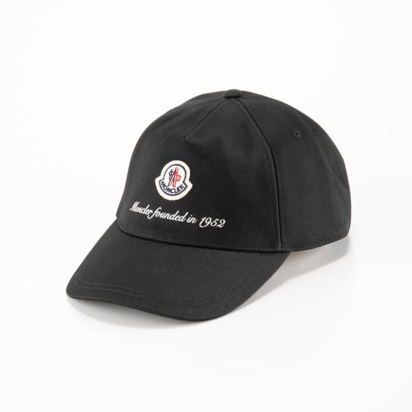 モンクレール MONCLER 帽子 レタリングプリント&amp;ロゴパッチ CAP 3B000.02.0U1...