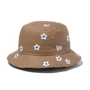 ニューエラ NEW ERA 帽子 BUCKET01 FLO EMB BASIC KHA 14109595　フィットハウス｜fithouse