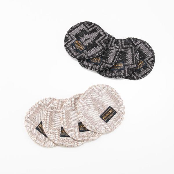 ペンドルトン PENDLETON コースター Round Coater Whipstitc(4P) ...