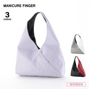 マニキュアフィンガー MANICURE FINGER 三角形1本手トートバッグ NX(1017a)　フィットハウス｜fithouse