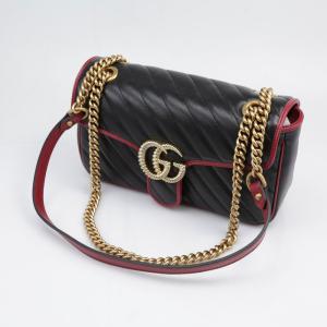 グッチ GUCCI ショルダーバッグ GG MARMONT SM 443497 0OLFX　フィットハウス｜fithouse