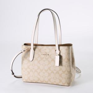 コーチ COACH ハンド・トートバッグ ミニアベニューPVCシグネチャーキャリーオール