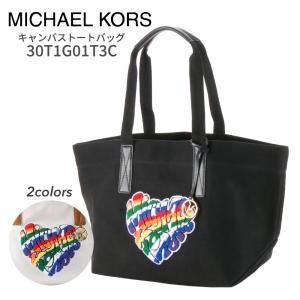 マイケルコース MICHAEL KORS ハンド・トートバッグ THE MICHAEL BAG ハート キャンバス 30T1G01T3C　フィットハウス｜fithouse