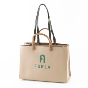 フルラ FURLA ハンド・トートバッグ VARSITY STYLE TOTE/GREIGE+JASPER WB00725 BX1230　フィットハウス｜fithouse