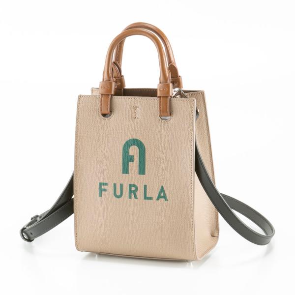 フルラ FURLA ハンド・トートバッグ VARSITY STYLE MINI TOTE/GREIG...