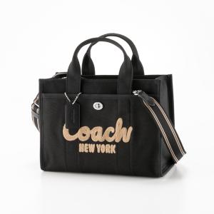 COACH コーチ　カーゴ トート34 ブラック 黒　cp158 COACH（コーチ） トートバッグ CARGO TOTE ブラック レディース cp158
