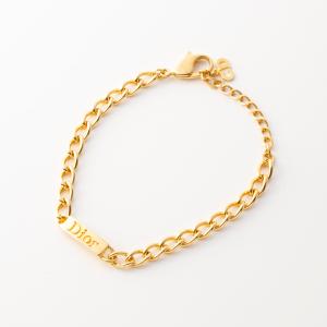 【ヴィンテージ・中古】ディオール DIOR プレートブレスレット　フィットハウス｜fithouse