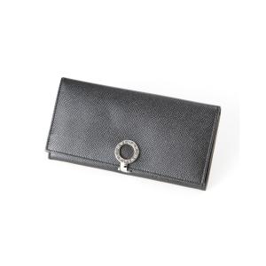 未使用級 RFIDモデル BVLGARI ブルガリ 長財布 ロゴマニア クリップ