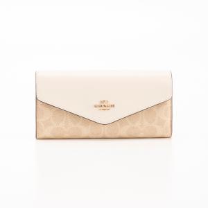 COACH（コーチ） 財布 長財布 新作 新品 シグネチャー レザー 二つ折り