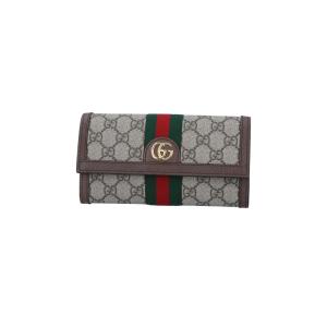 GUCCI（グッチ） 長財布 インターロッキングG 二つ折り ブラック