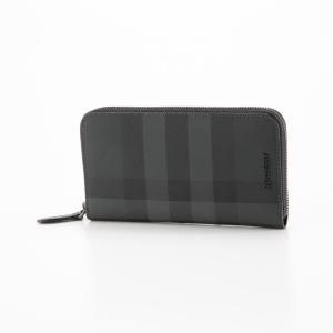 極美品　Burberry バーバリー　二つ折り財布　ラウンドジップ　S8058 BURBERRY（バーバリー） ラウンドファスナー長財布 MS ZIP WALLET LG