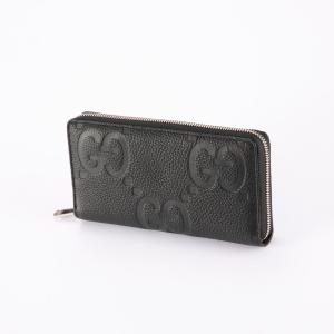 GUCCI グッチ メンズ GG ラバーエフェクト ジップアラウンド