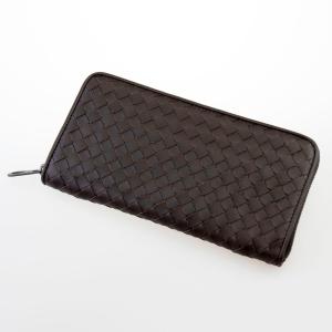 ボッテガヴェネタ BOTTEGA VENETA カーフイントレチャートスリムラウンド長財布 510643V4651　フィットハウス｜fithouse