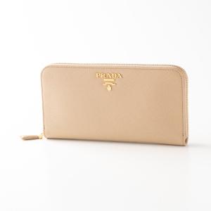 【特別SALE!!】プラダ PRADA 長財布 SAFFIANO MULTICOLOR ラウンド/SABBIA+FIORDALISO 1ML506 ZLP　フィットハウス