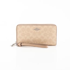 COACH（コーチ） 長財布 コーティングキャンバス レザー シグネチャー
