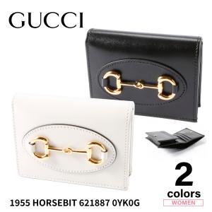 グッチ GUCCI 折り財布 1955 HORSEBIT 621887 0YK0G　フィットハウス｜fithouse