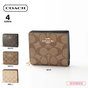 コーチ COACH 折財布 PVCシグネチャー スナップ 小銭入付 C3309　フィットハウス｜fithouse