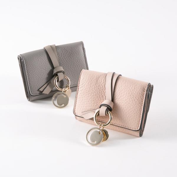 クロエ chloe 折財布 ALPHABET MINI TRI-FOLD TINYウォレット 21W...