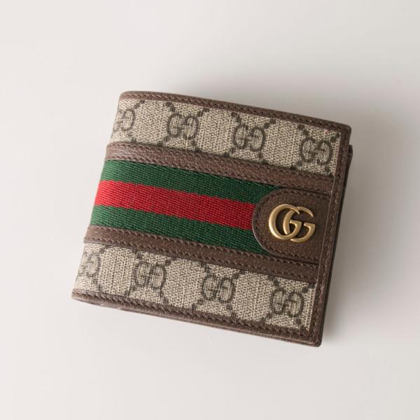 グッチ GUCCI 折り財布 MENS OPHIDIA 597609 96IWT　フィットハウス