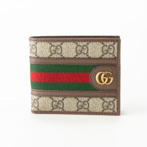 グッチ GUCCI 折り財布 GGスプリーム OPHIDIA