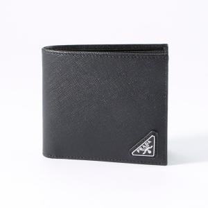 PRADA（プラダ） サフィアーノ トライアングル 財布 二つ折り財布