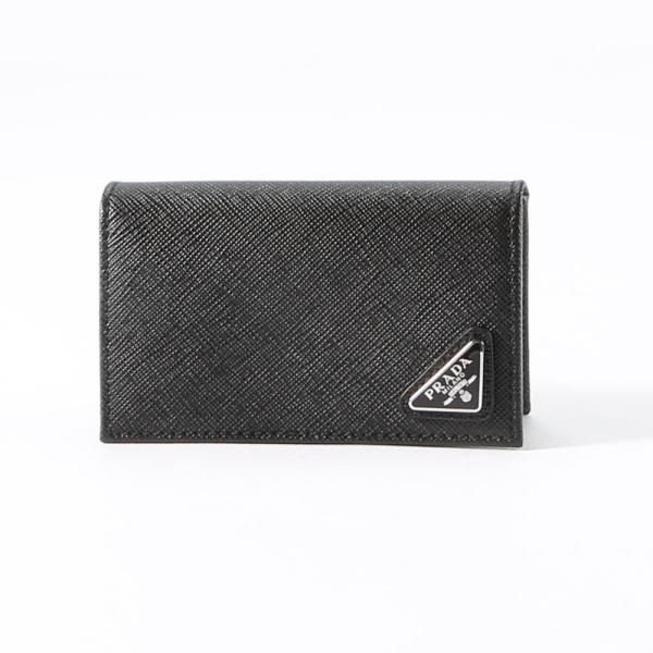 プラダ PRADA 名刺入れ SAF.TRIANGOLO/NERO 2MC122-QHH　フィットハ...