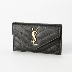 サンローラン SAINT LAURENT コイケース・小銭入れ フラグメントケースカード入れ付き 612808BOW01　フィットハウス｜fithouse