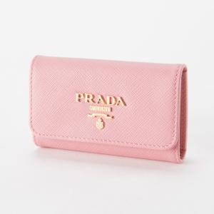 プラダ PRADA SAF.METAL4連キーケースKR付/PETALO 1PG004-QWA　フィ...