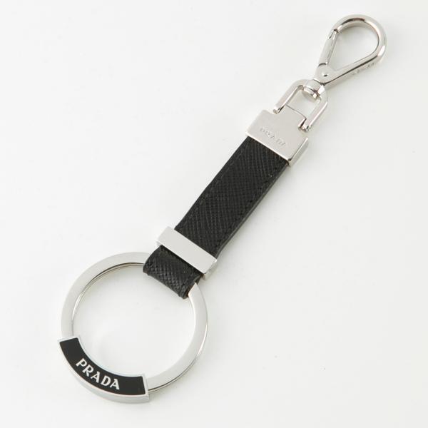 プラダ PRADA サフィアーノフック付きキーリング 2PP042 053　フィットハウス