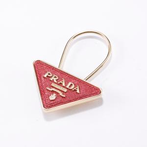 美品! PRADA プラダ キーリング キーホルダー ロゴ PRADA（プラダ） キーホルダー キーリング 1PP301 053 F0637 F0442