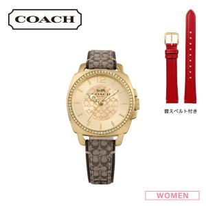 コーチ COACH 腕時計 BOYFRIEND SMALL ラウンド レザー Lウォッチ 替ベルト付 14000091　フィットハウス｜fithouse