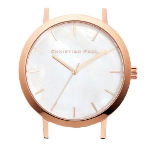 クリスチャンポール Christian Paul 腕時計ヘッド SHELL 35mm L ベルト別売 PRL-WHI-RG-35　フィットハウス｜fithouse