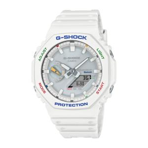 ジーショック G-SHOCK 腕時計 MULTICOLOR ACCENTS 2100 モバイルリンク アナデジ ソーラー Mウォッチ GA-B2100FC-7AJF　フィットハウス｜fithouse