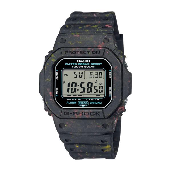 ジーショック G-SHOCK 腕時計 5600 デジタル ソーラー 廃棄樹脂リサイクル Mウォッチ ...