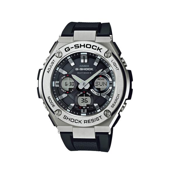 カシオ CASIO ジーショック G-SHOCK 腕時計 G-STEELアナデジMウォッチ GST-...