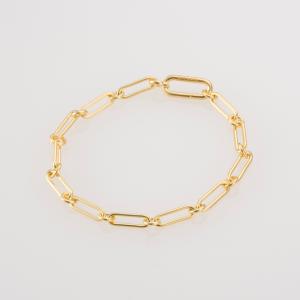 トムウッド TOM WOOD ブレスレット Box Bracelet Large Gold 8,3 Inches B47JVNAS925-9K　フィットハウス｜fithouse