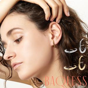 BAQLESS（バックレス） ピアス ゴールド シルバー イナズマ Honesty
