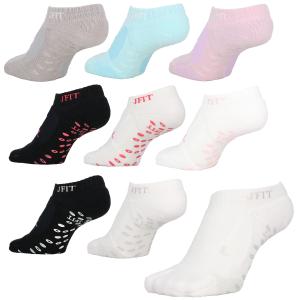 ジェイフィット すべり止め付き足袋型ソックス 6cm丈靴下（21-23cm/23-25cm/25-27cm）JFIT JF-SOX6 フィットネス 滑り止め アーチサポート ステップ エアロ